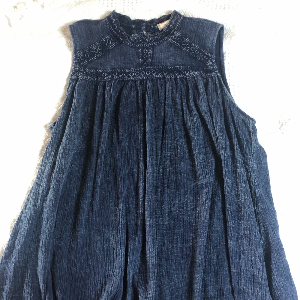 Anthropologie Denim Top